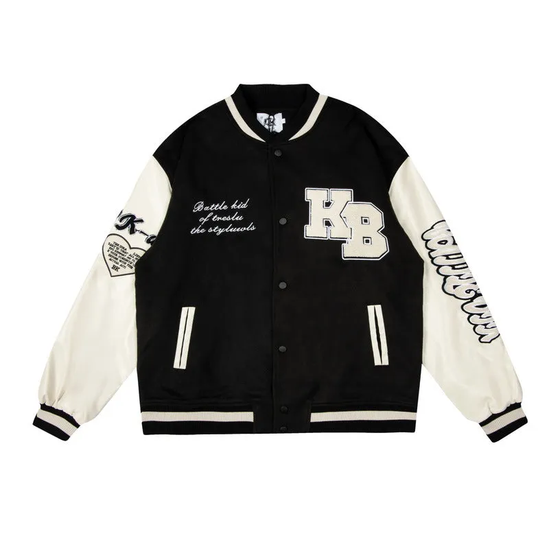 Joskaa Retro Baseball Uniform Jacket