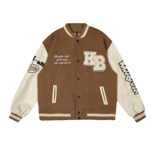 Joskaa Retro Baseball Uniform Jacket