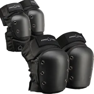 Knee/Elbow Pad Set, Black - MD