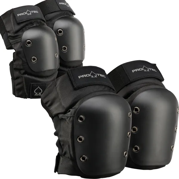 Knee/Elbow Pad Set, Black - MD