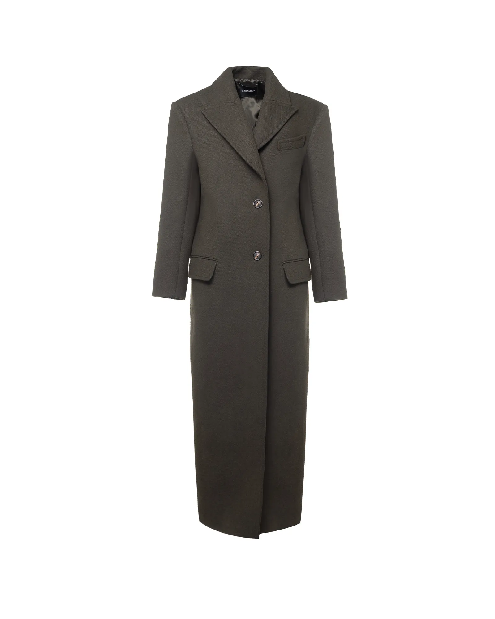 Long Single-breasted Coat