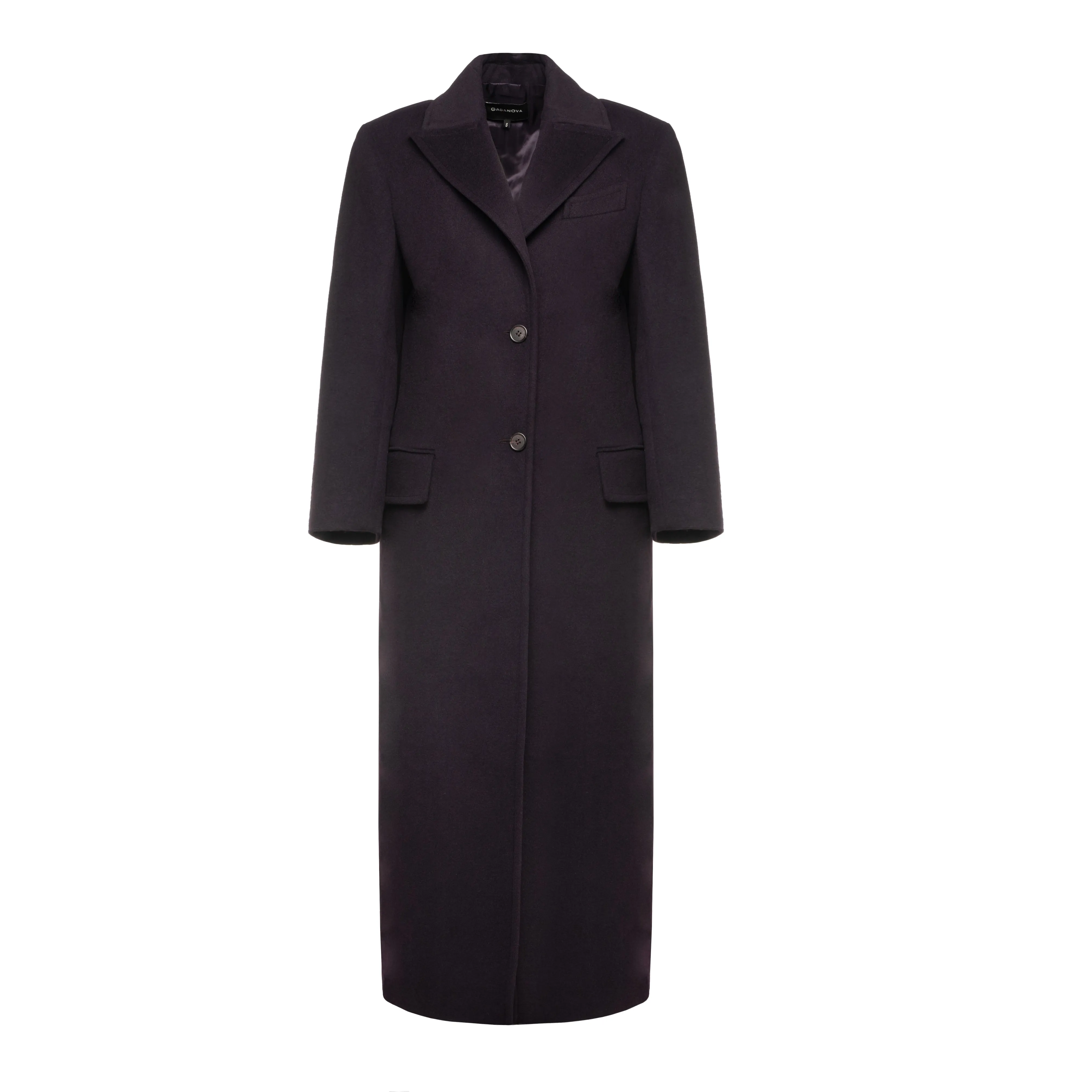 Long Single-breasted Coat