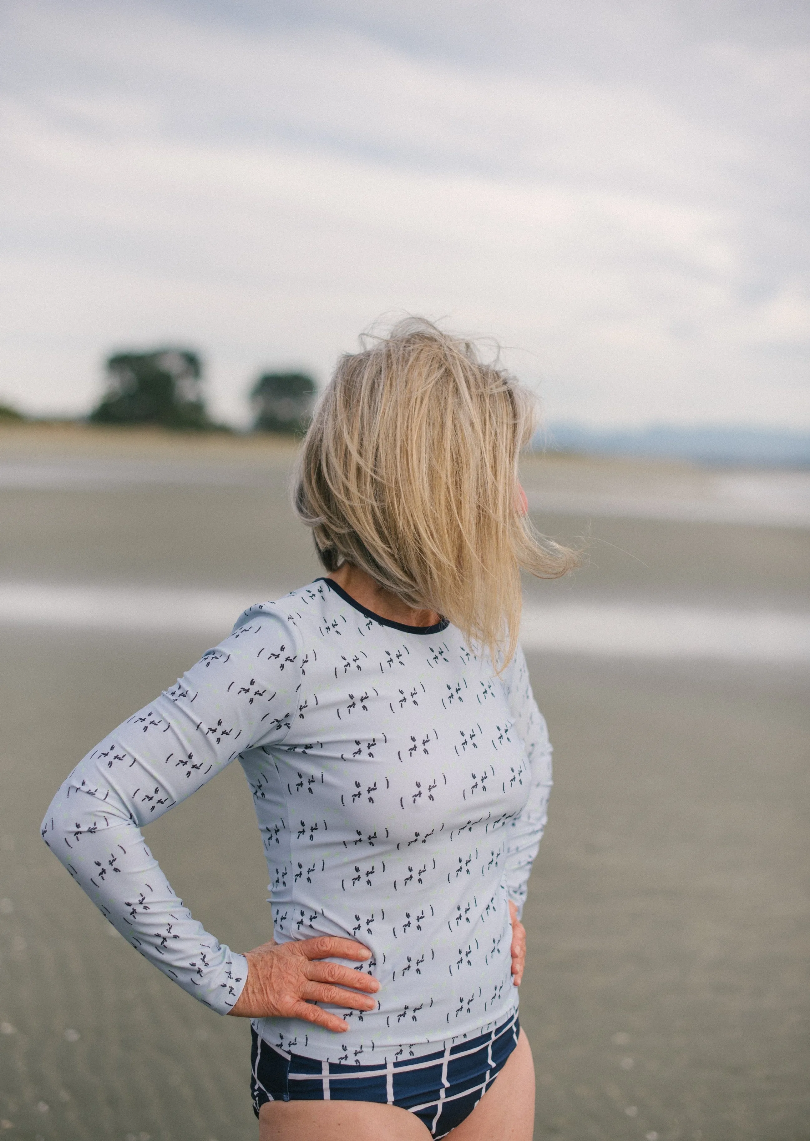 Long Sleeved Rash Top - Twilight