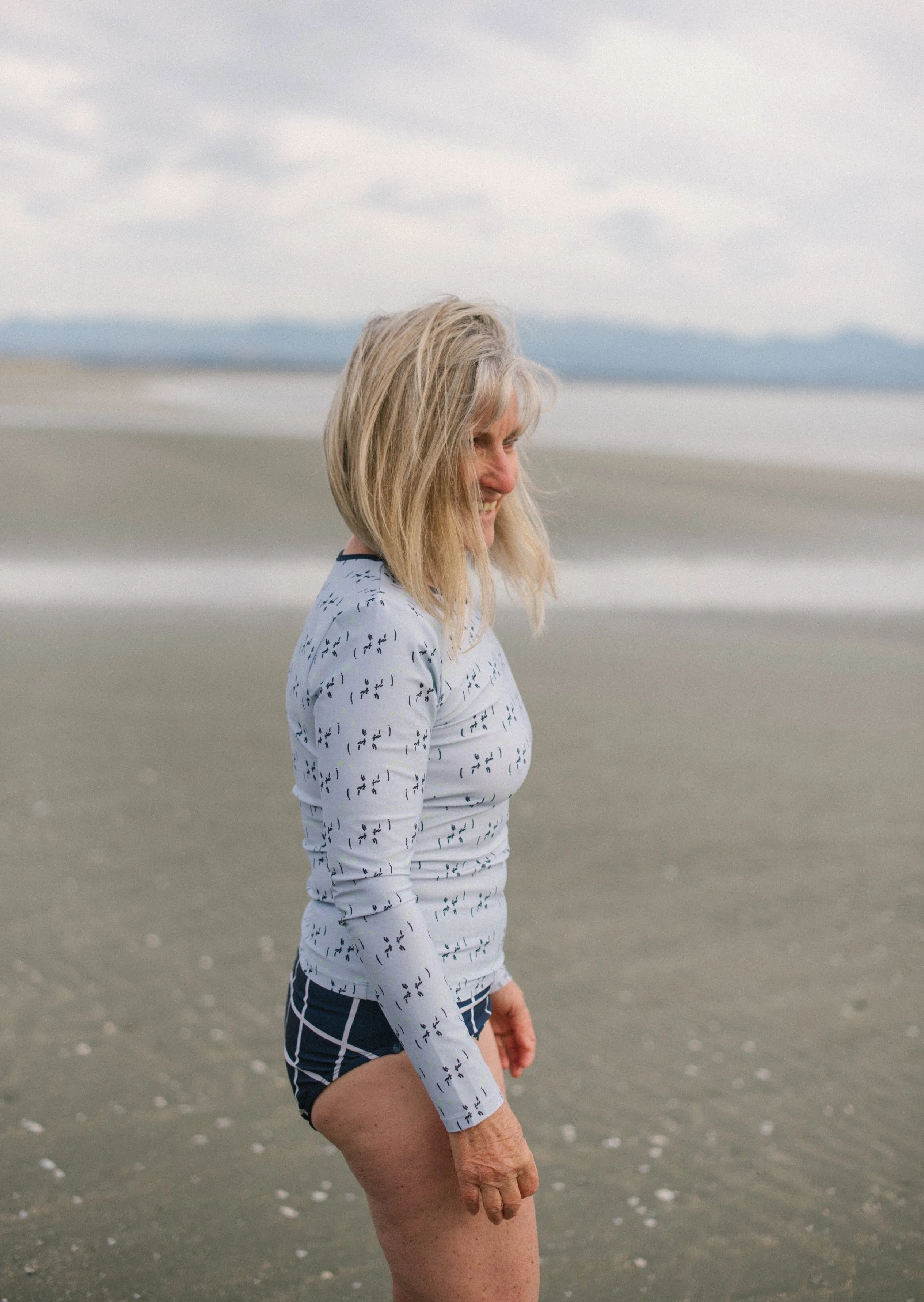 Long Sleeved Rash Top - Twilight