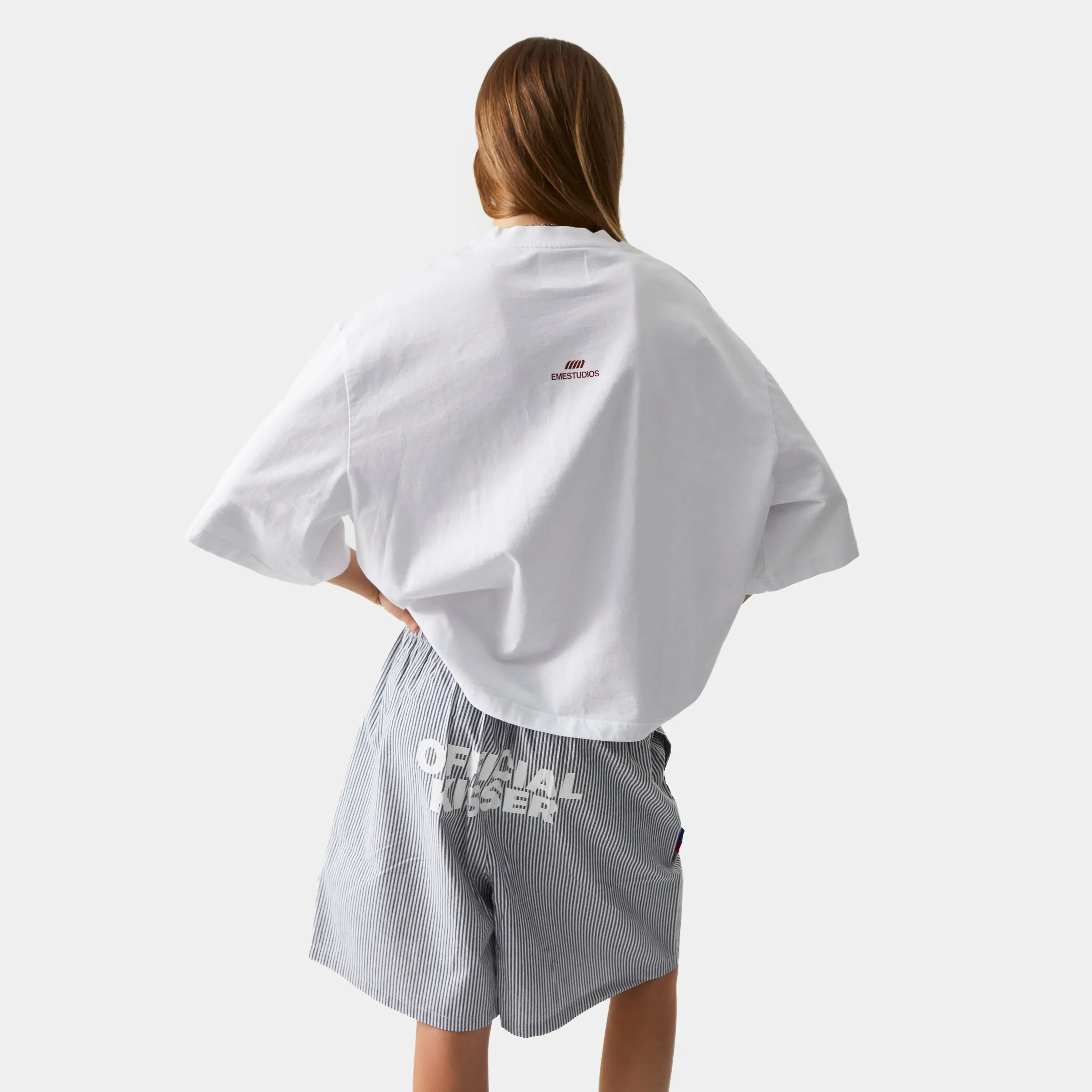 Lover Boy Pearl Cropped Boxy Tee