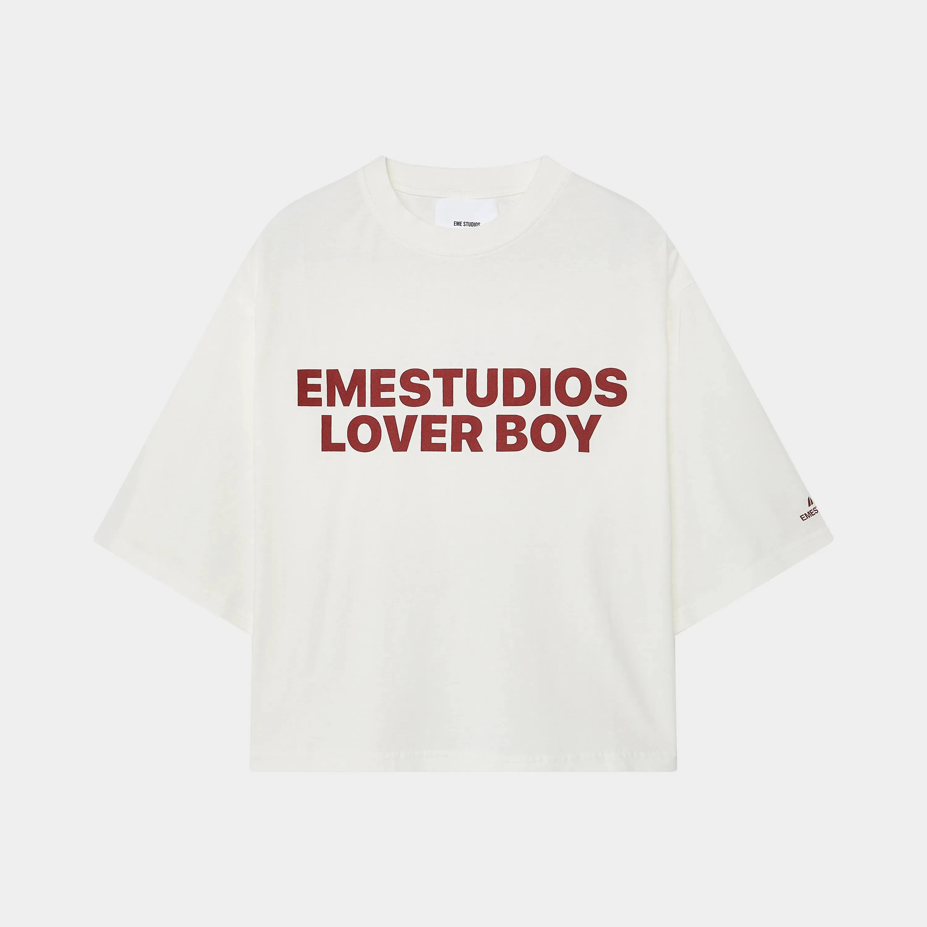 Lover Boy Pearl Cropped Boxy Tee