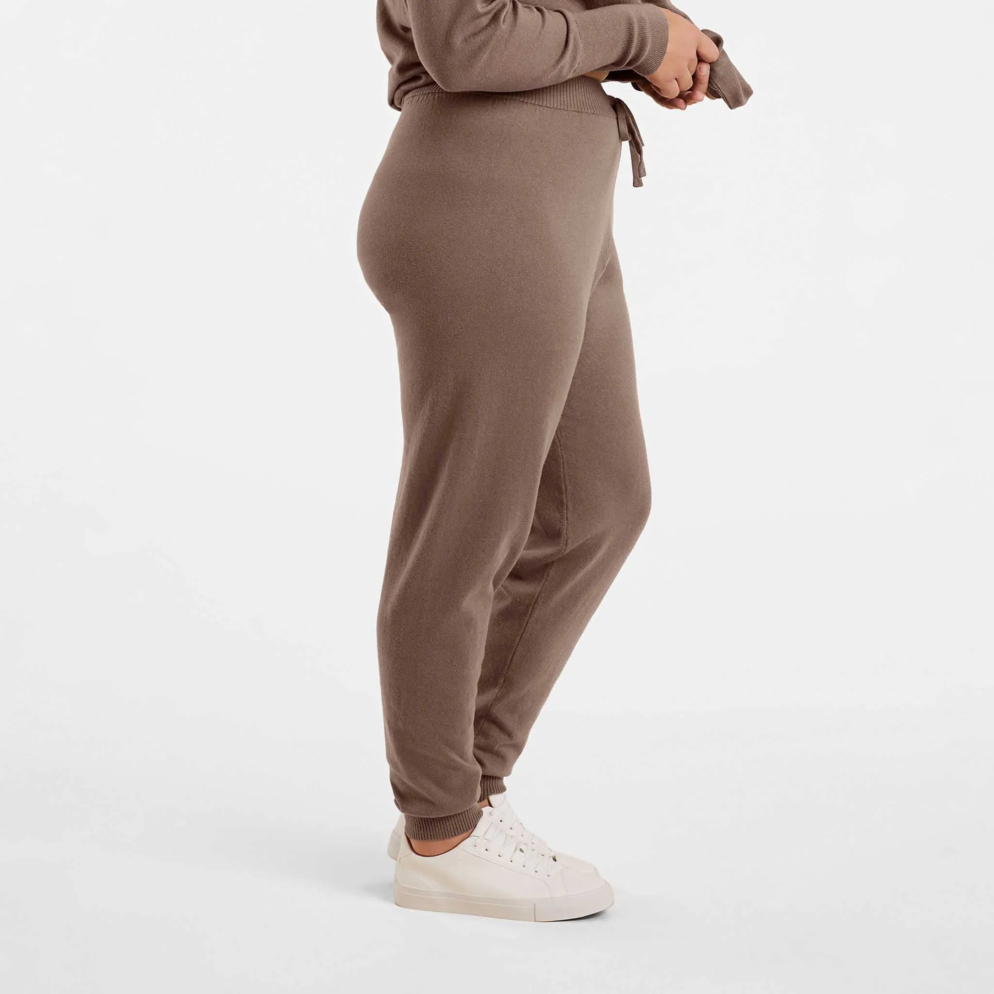 Luxe Knit Jogger | Mocha