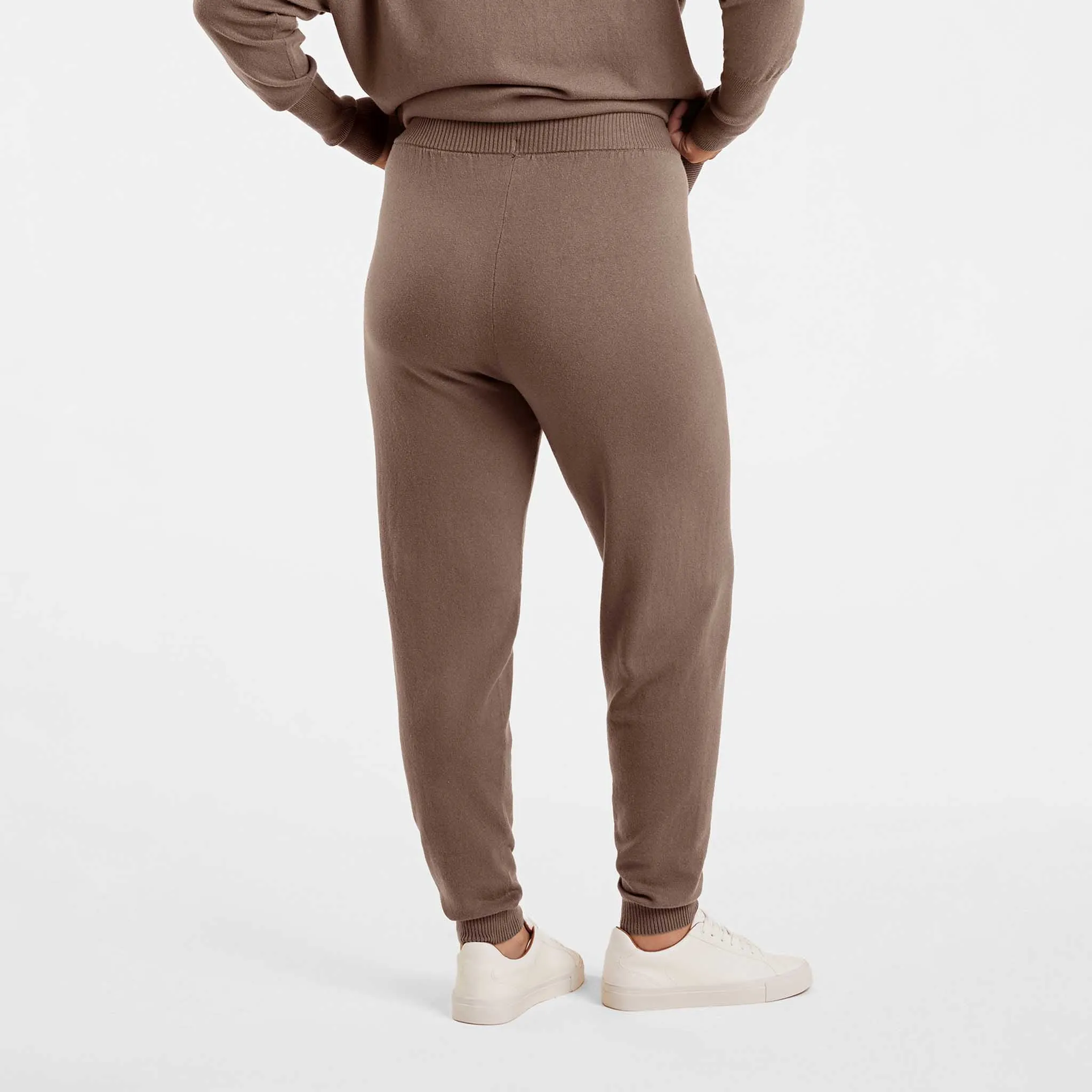 Luxe Knit Jogger | Mocha