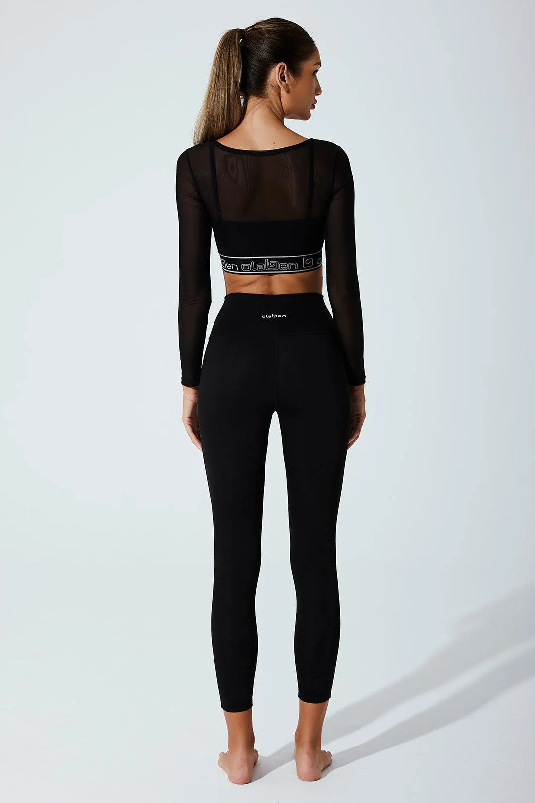 Luziana B'Mesh Top - Black