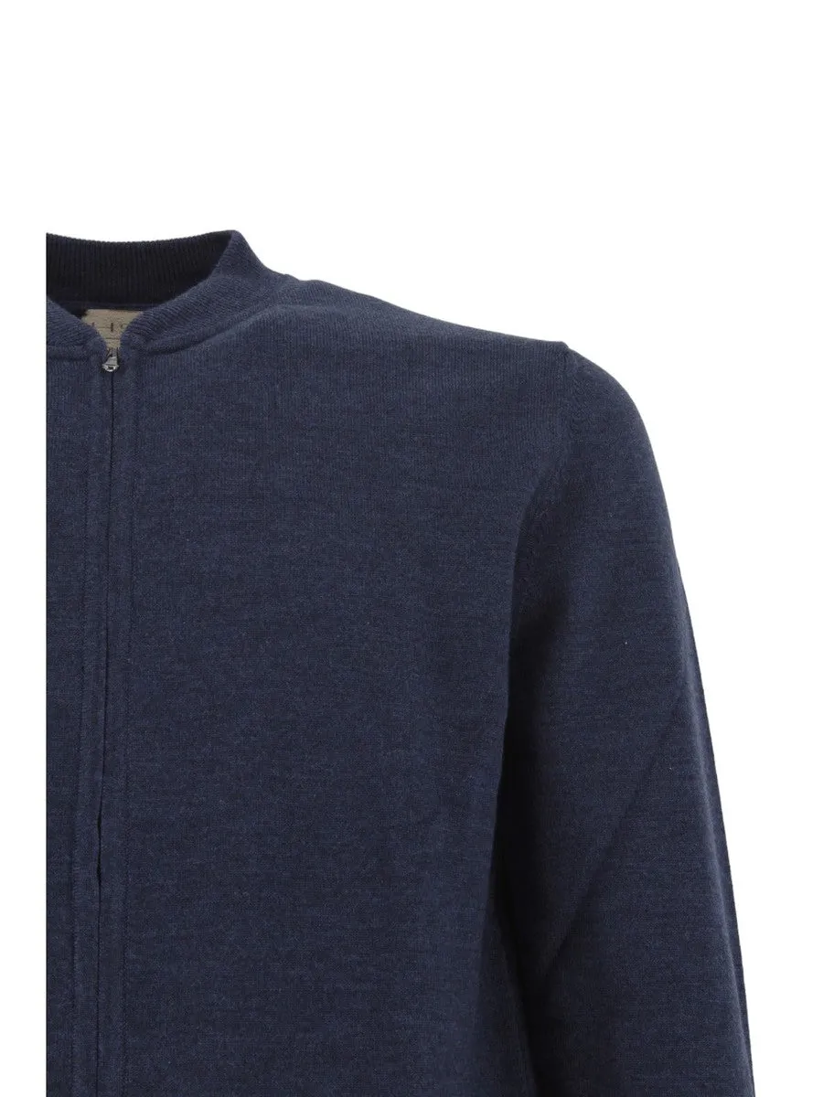 Maglia Baseball con Zip Integrale