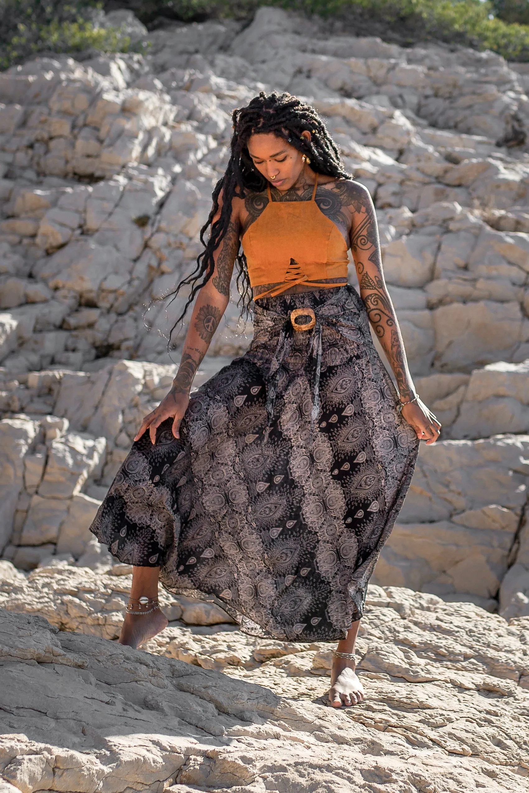 Maxi Skirt & Dress Lamai Dark Blue