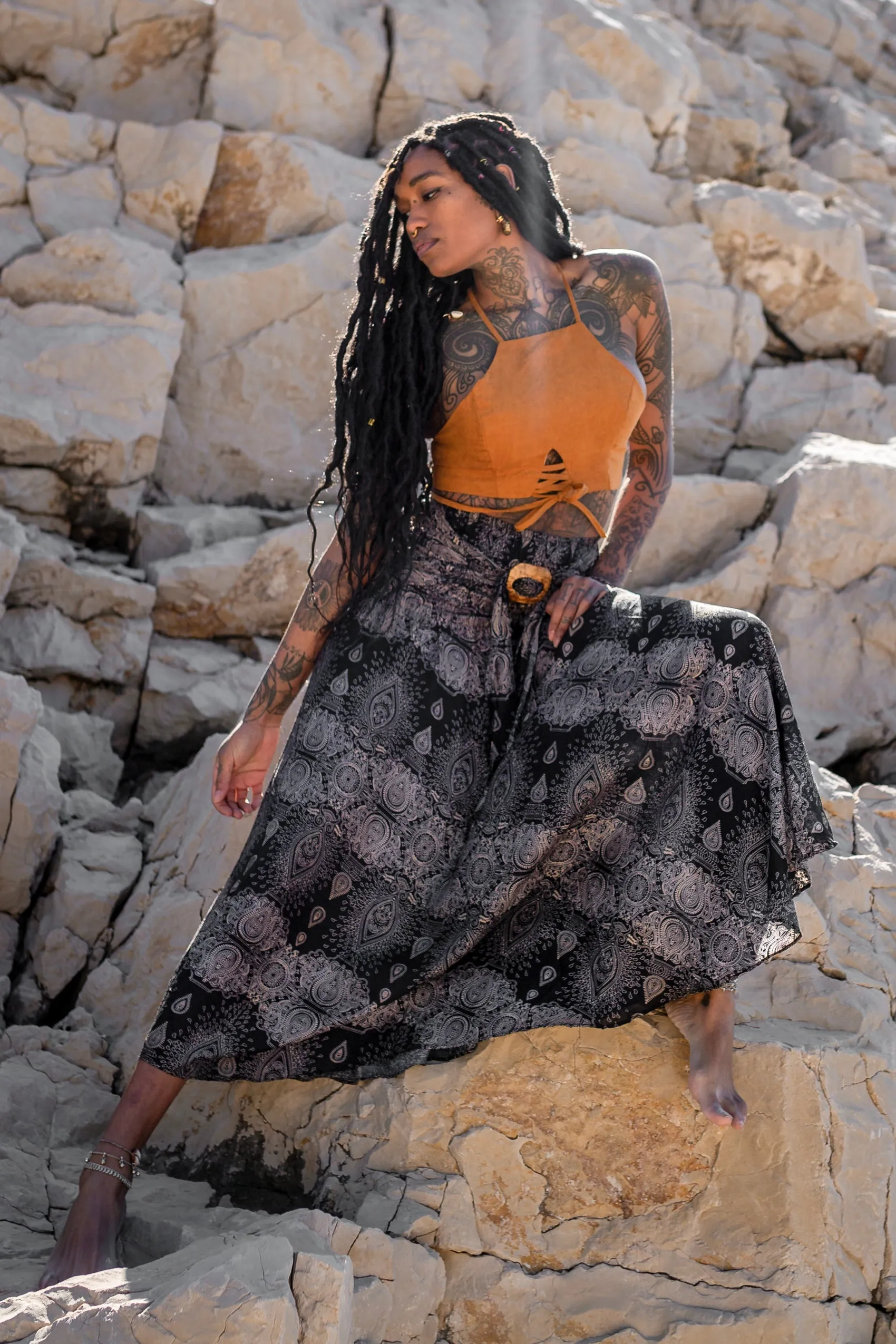 Maxi Skirt & Dress Lamai Dark Blue