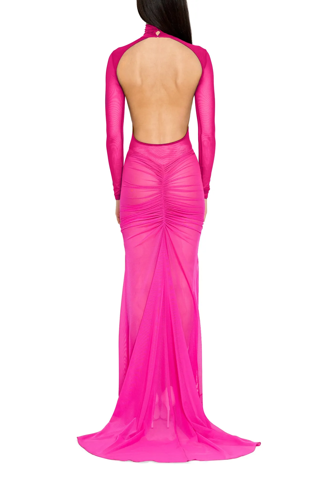 Maxi Skirt with Hand Draped Detail