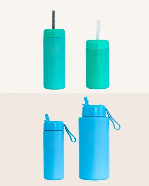 MontiiCo Smoothie 'n' Sipper Set  - Coastal & Mojito