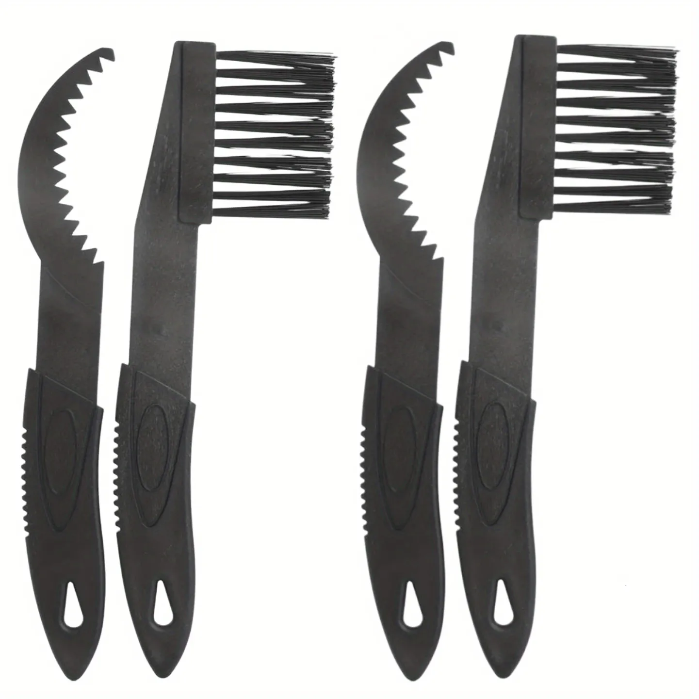 Mountain Bike Chain Cleaning Brush Set with Crank Tool