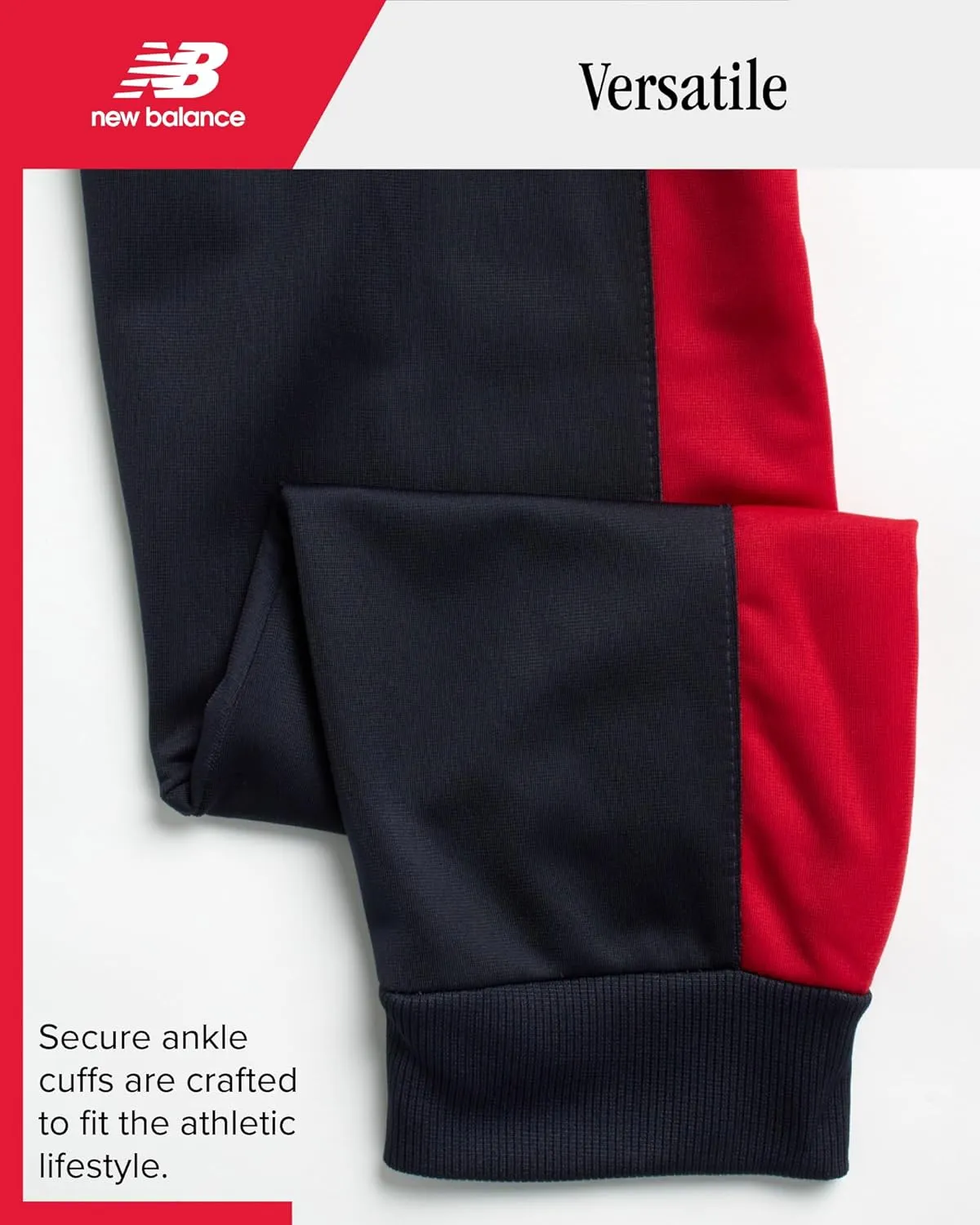 New Balance Boys Sweatpants - 4 Pack Active Tricot Boys Joggers Athletic Pants with Pockets, Kids Activewear Clothes (4-20)