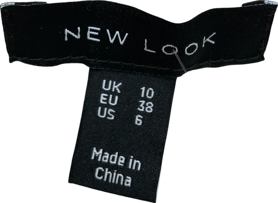 New Look Cream Off White Bouclè Bomber Jacket UK 10