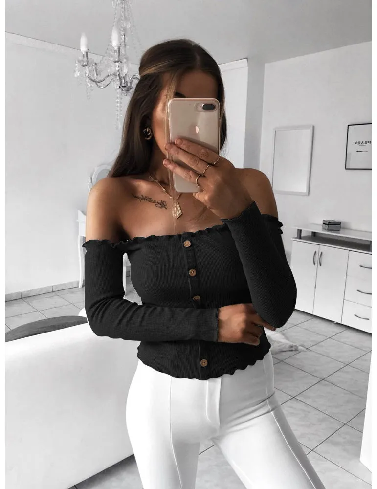 New Pit Sexy Slim Bottoming Shirt