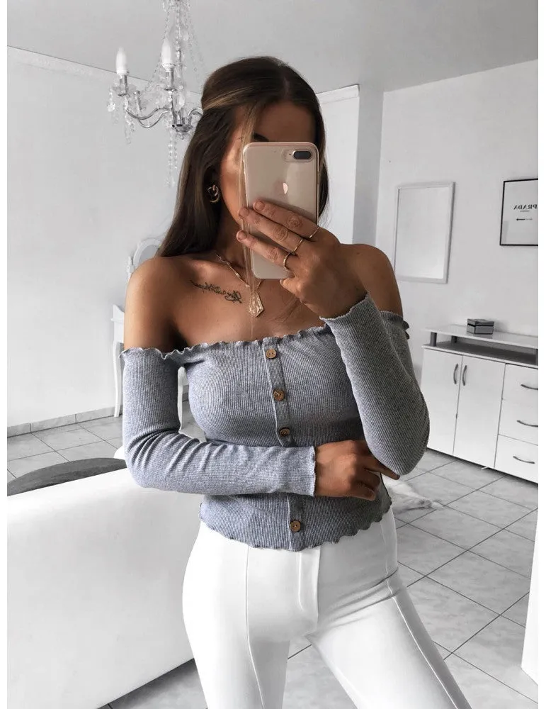New Pit Sexy Slim Bottoming Shirt