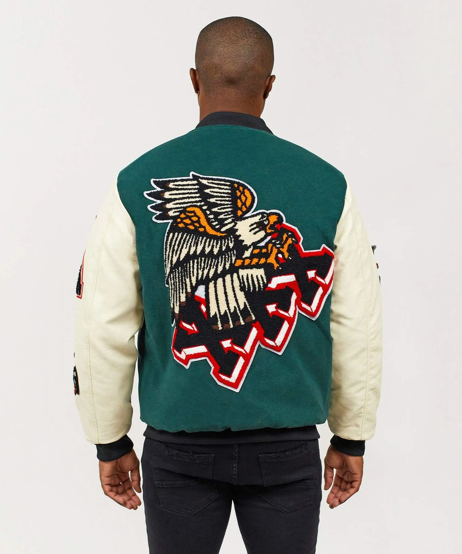 Personalized fashion college style baseball uniform jacket