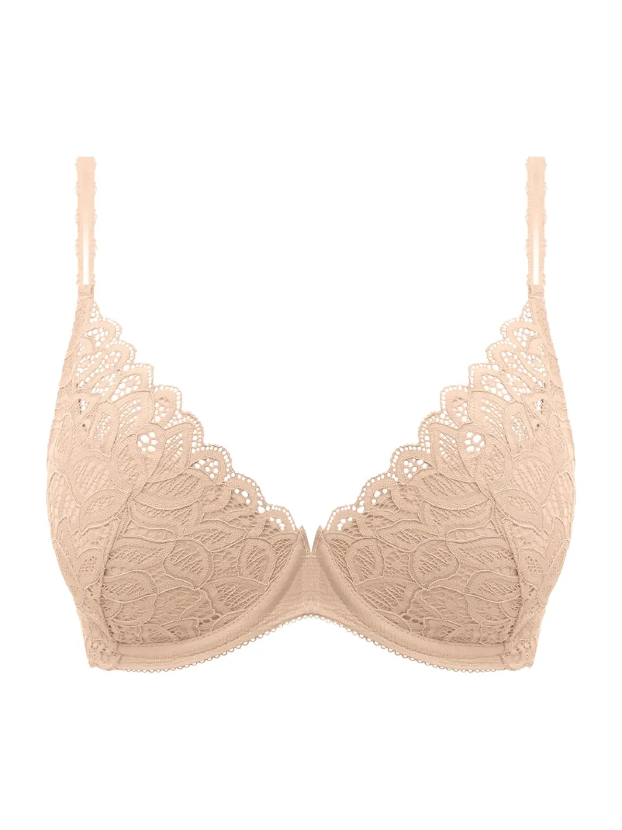 Raffine Plunge Bra - Frappe