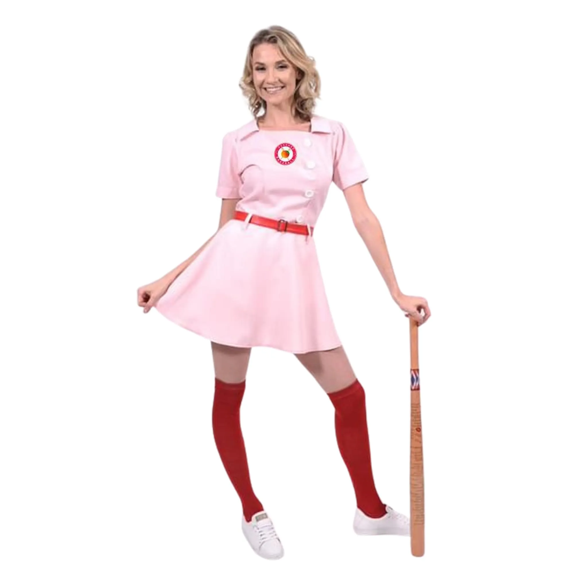 Rockford Peaches Women's Costume Baseball Uniform
