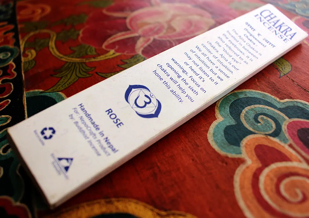 Rose Third Eye Chakra Incense