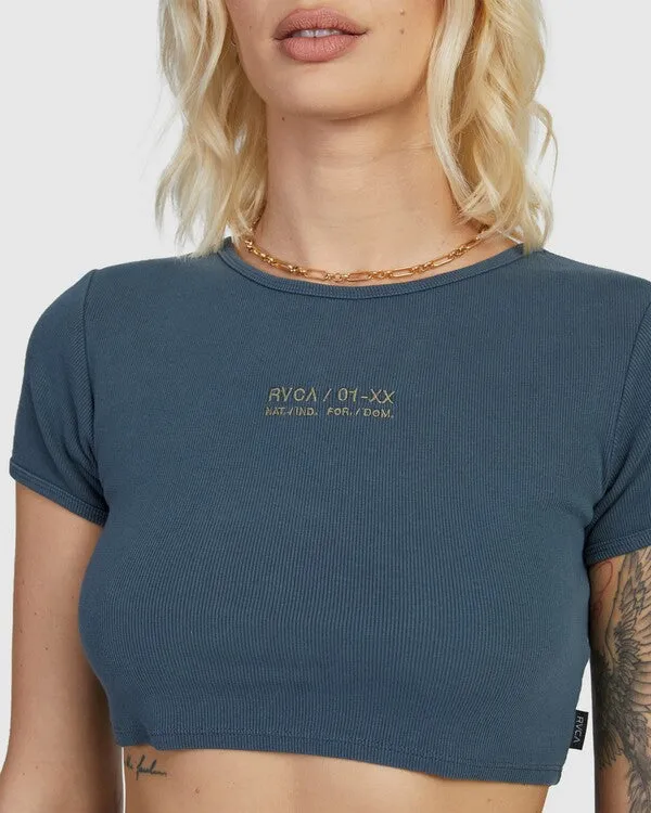 RVCA Circa Half Baby Tee