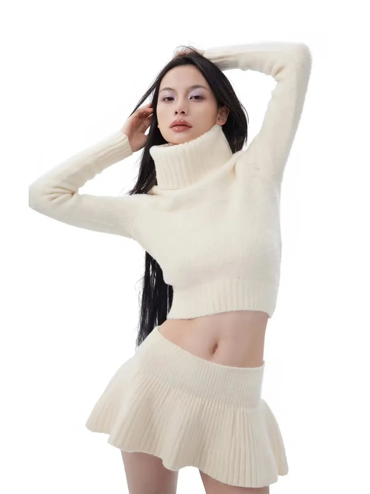 Serenina – A-line skirt – Two-piece set