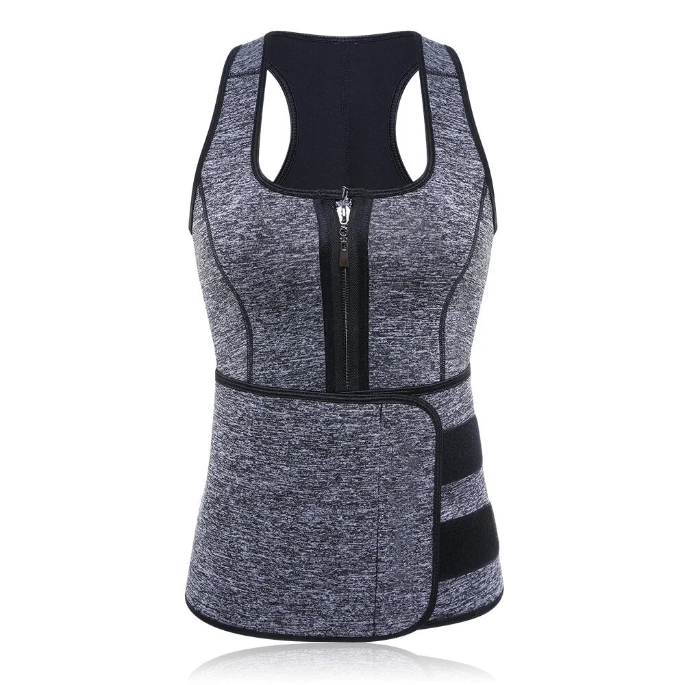 Slimerence Fintness Women's Vest Sport Waist Belt Suit Yoga Fitness Clothing