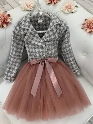 So My Style Blazer Tutu Dress