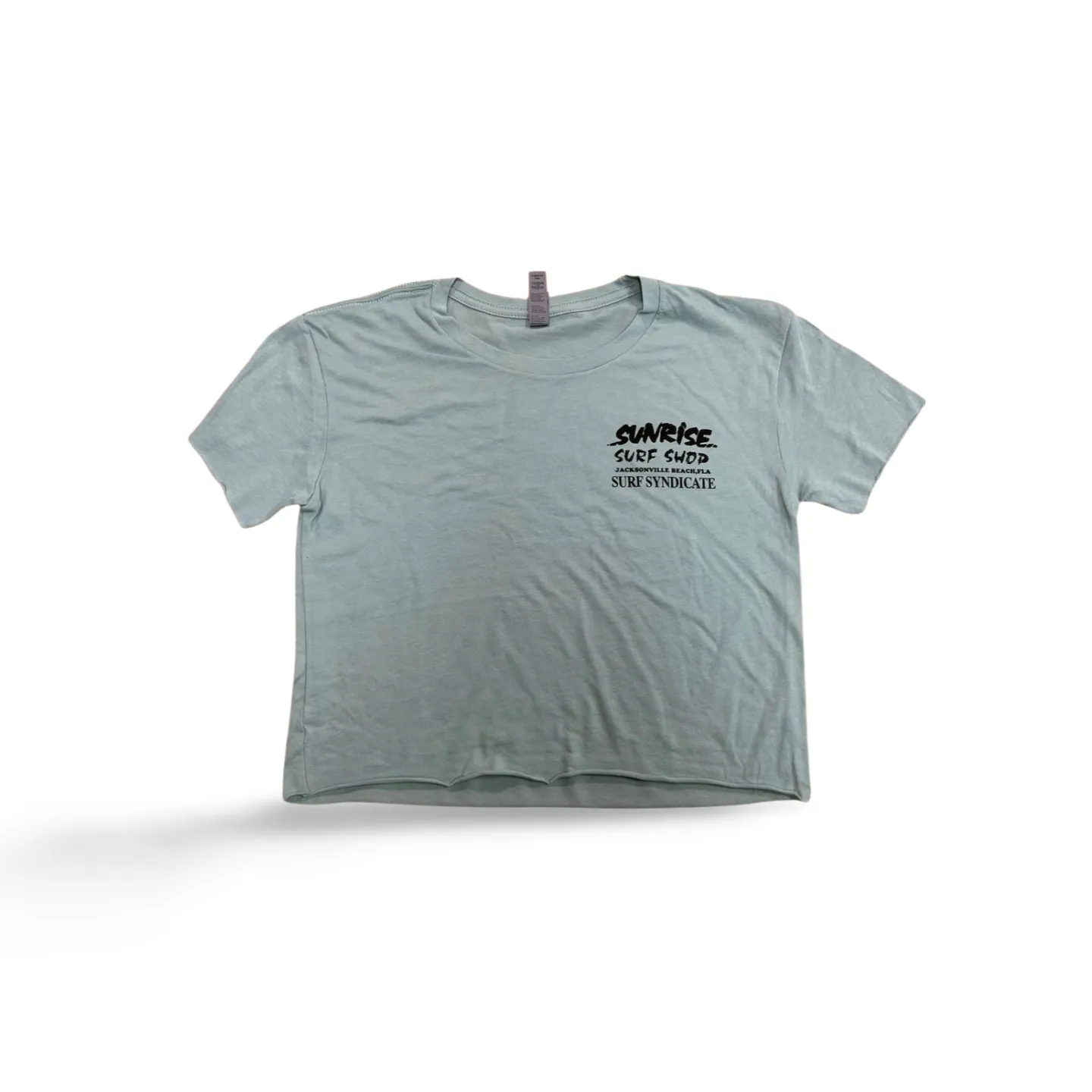 Sunrise Surf Shop Women's Cropped Short Sleeve Tee