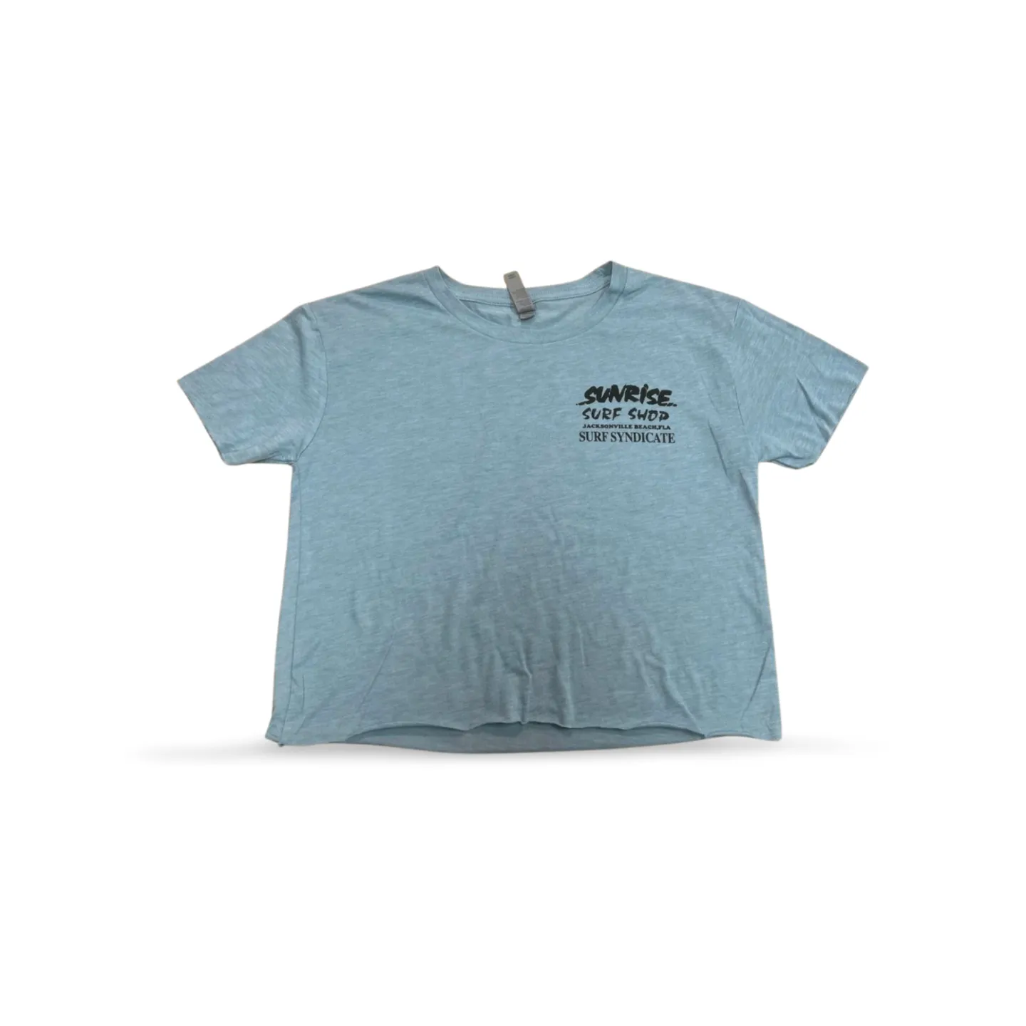 Sunrise Surf Shop Women's Cropped Short Sleeve Tee