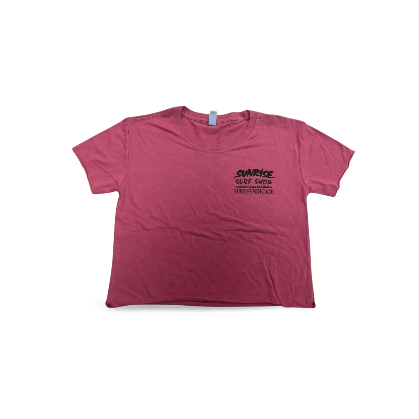 Sunrise Surf Shop Women's Cropped Short Sleeve Tee