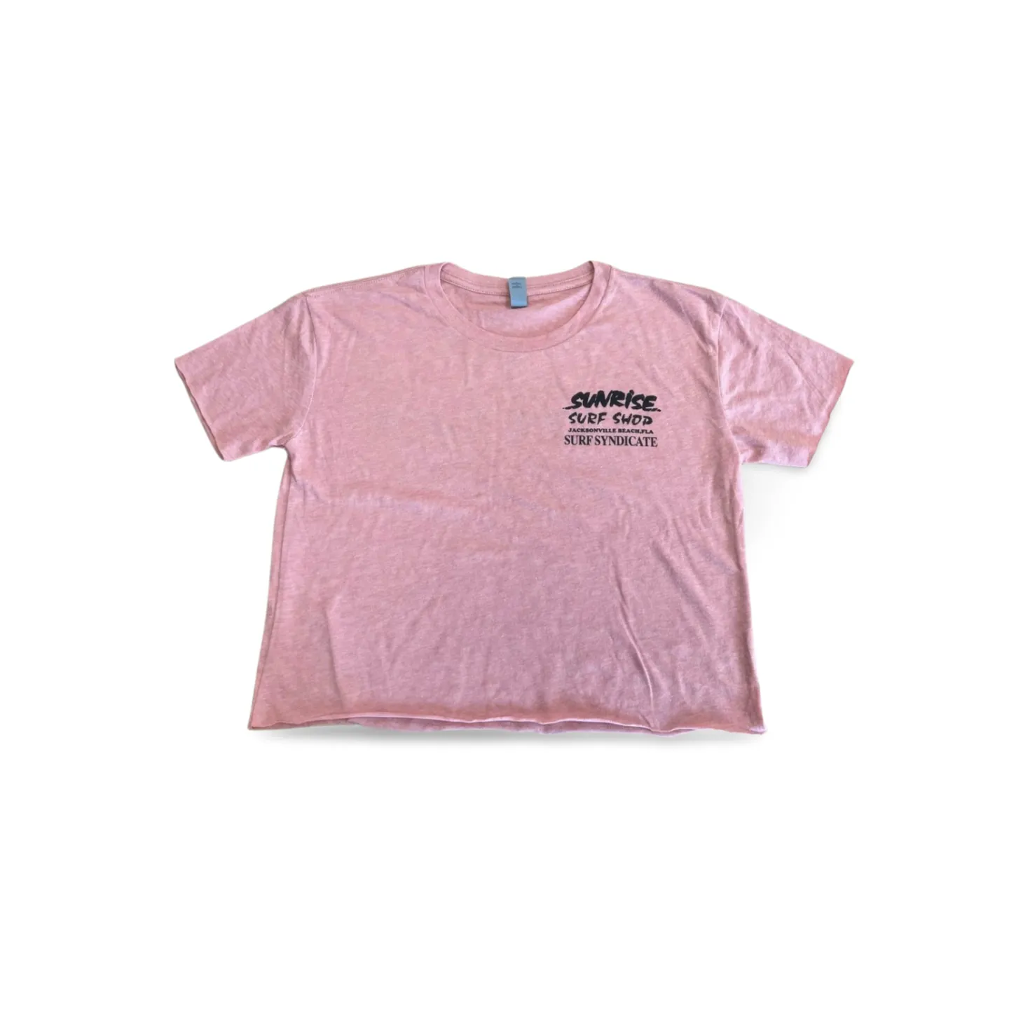 Sunrise Surf Shop Women's Cropped Short Sleeve Tee