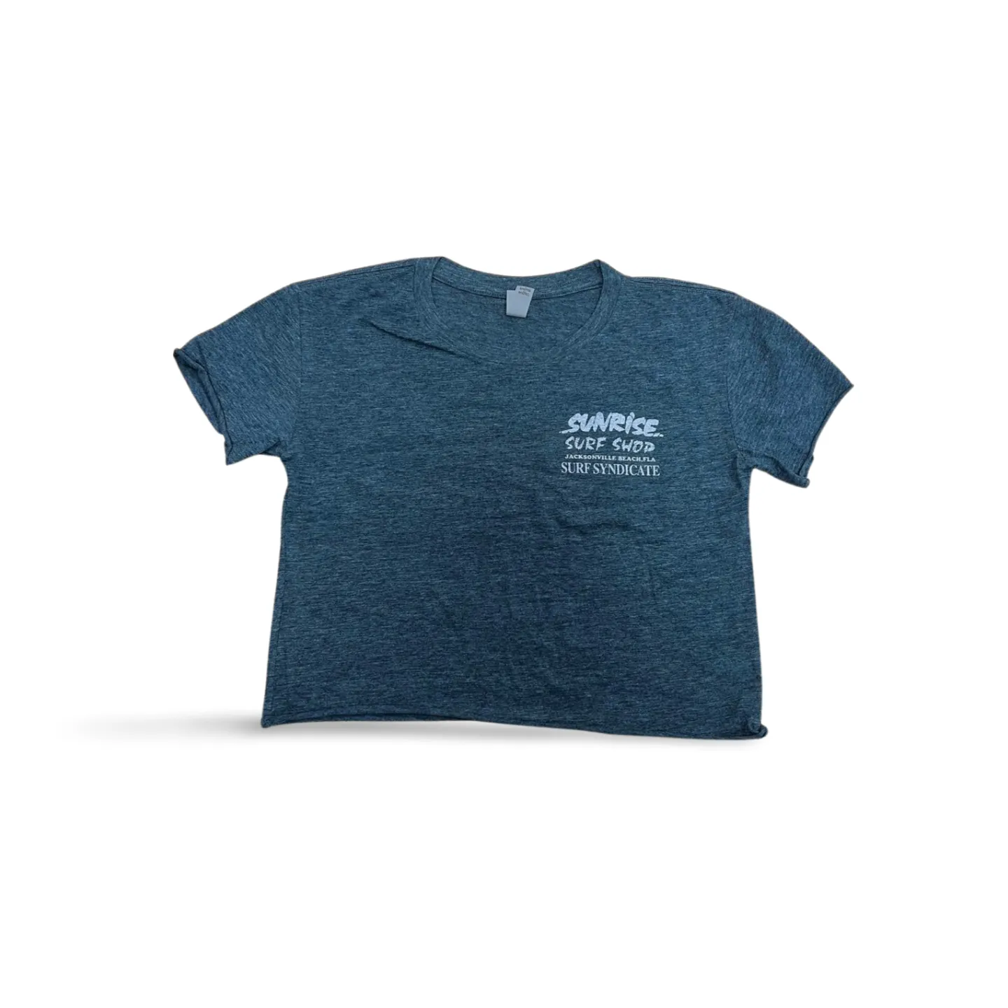 Sunrise Surf Shop Women's Cropped Short Sleeve Tee