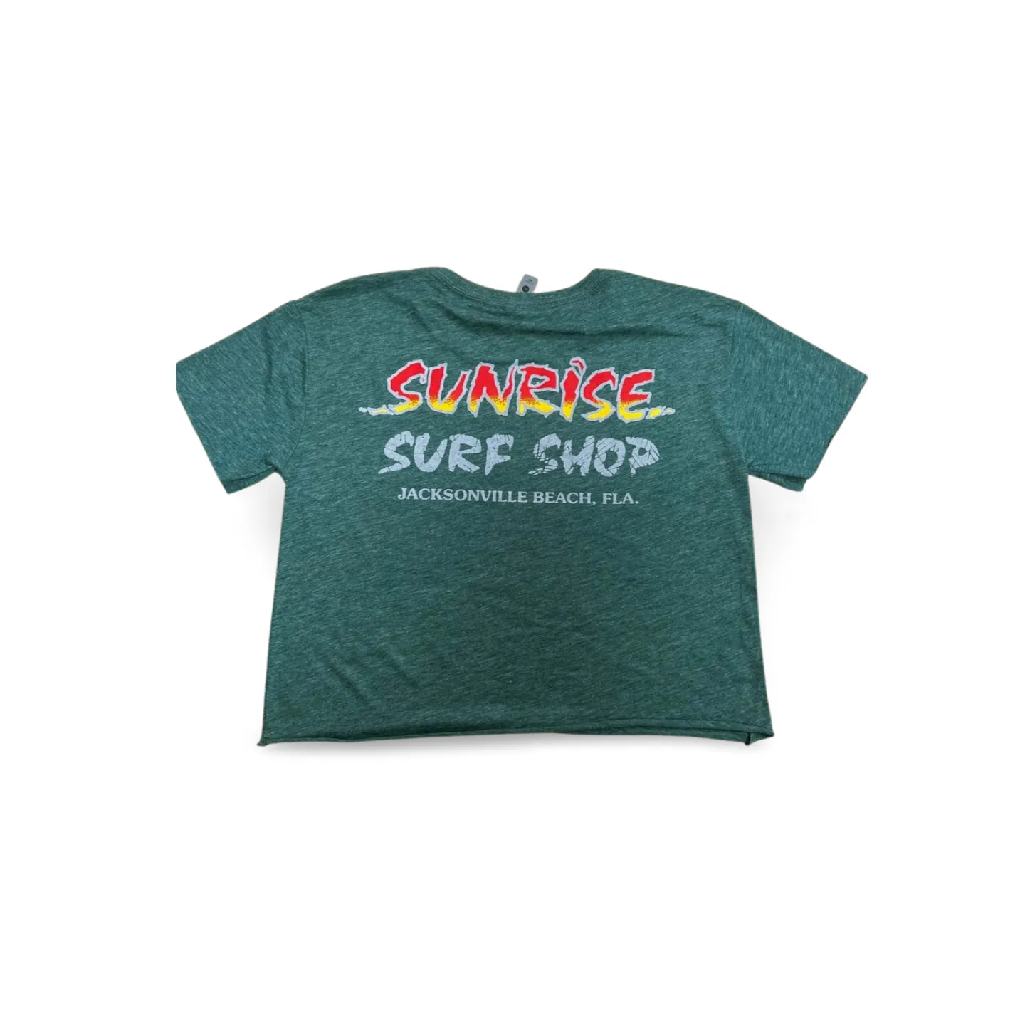 Sunrise Surf Shop Women's Cropped Short Sleeve Tee