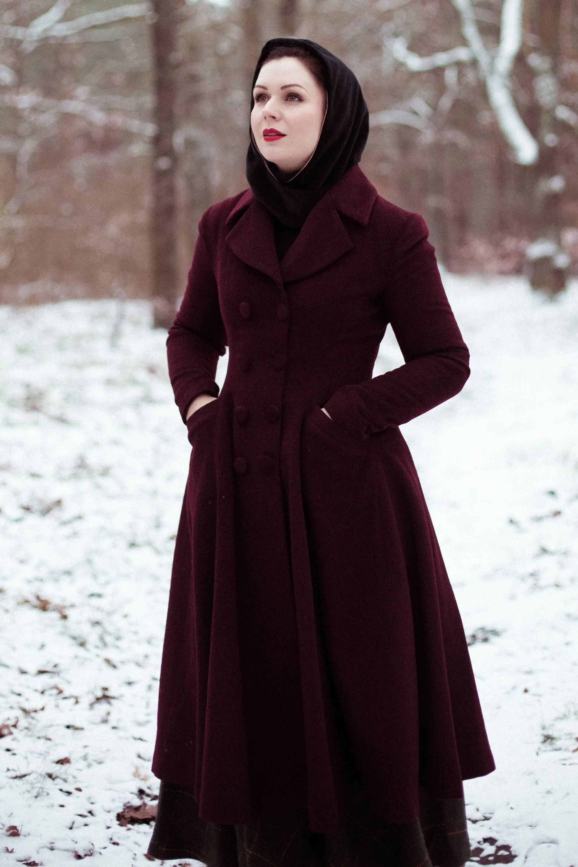 Swing Princess Wool Coat 4124