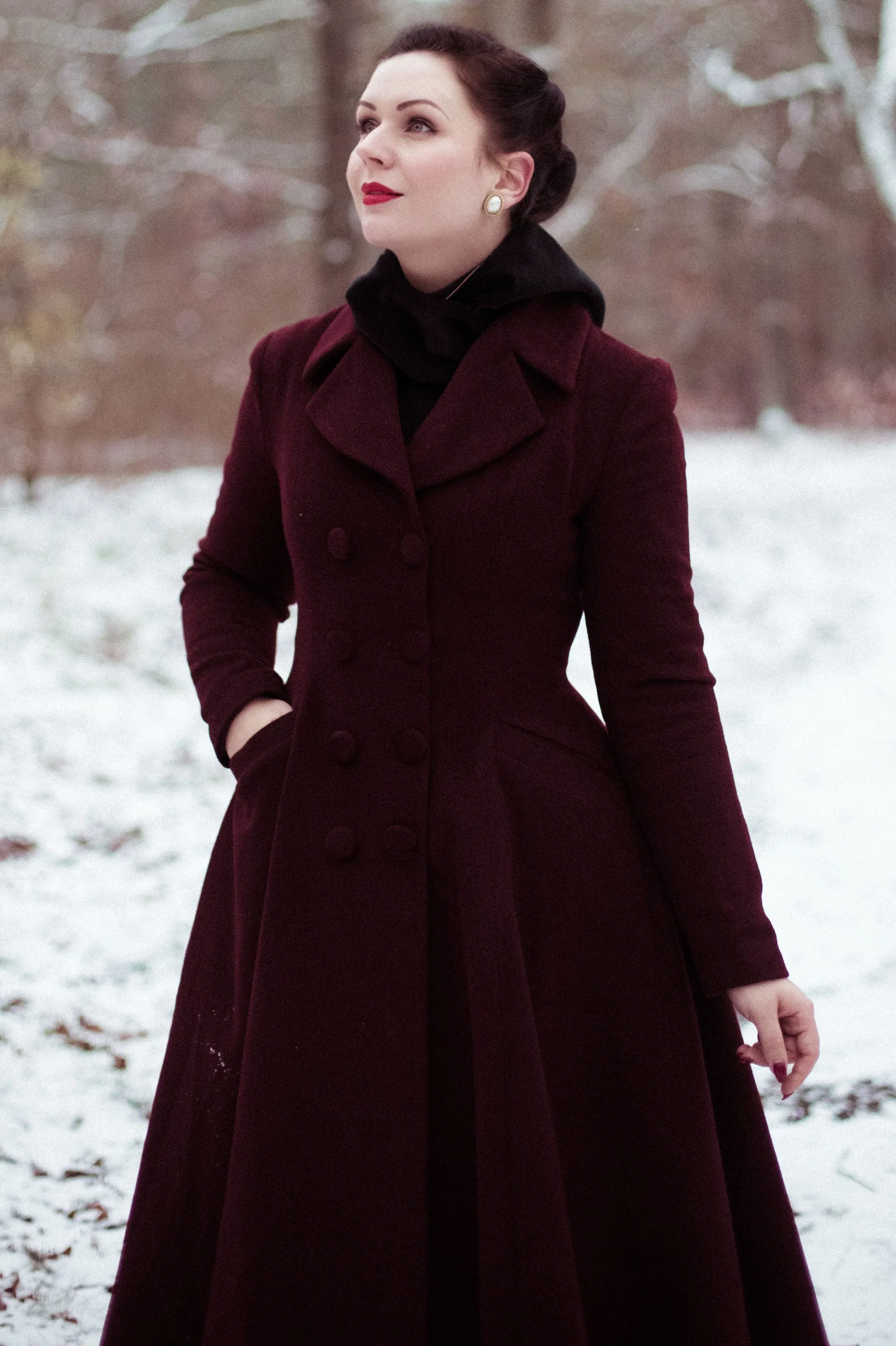 Swing Princess Wool Coat 4124