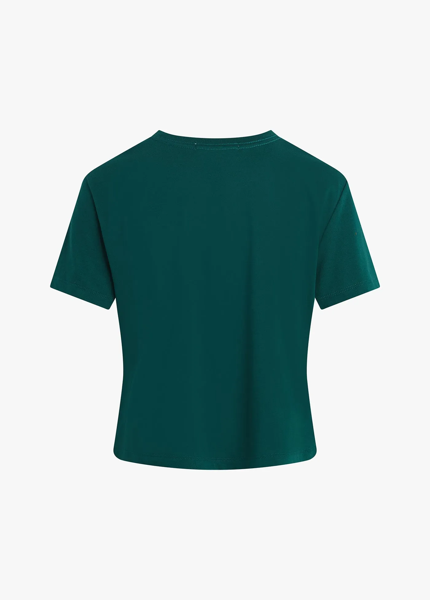 THE CROPPED COLLEGIATE TEE