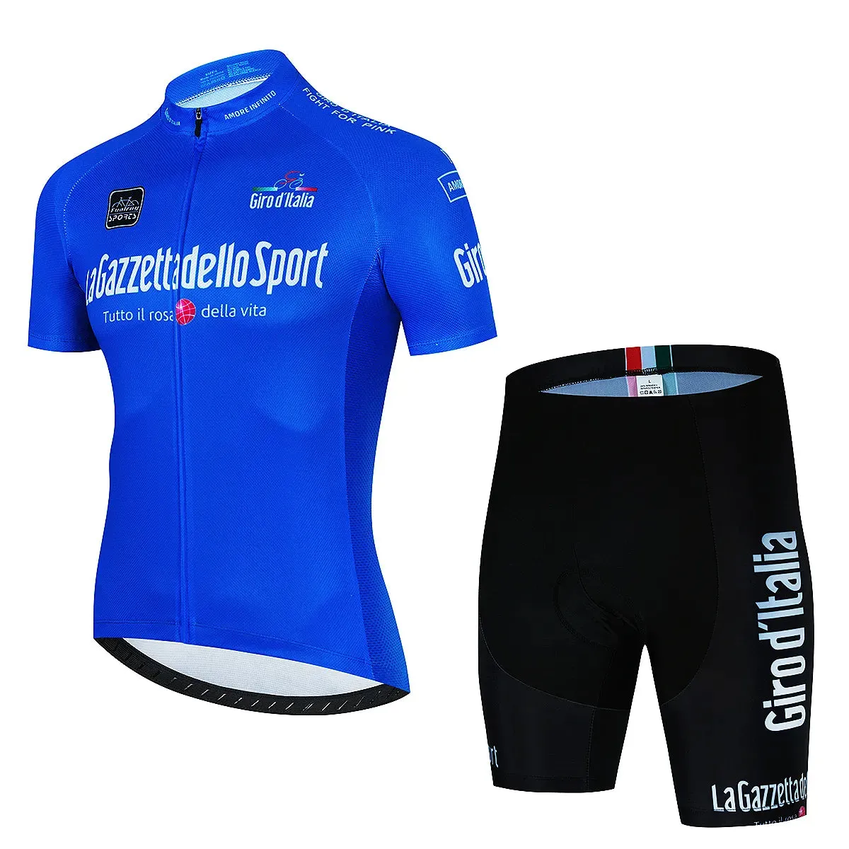 Tour Of Italy Bicycle Clothes Cycling Jersey Set Summer Road Bike Short Sleeve Cycling Clothing Men Mtb Jersey Set Sport Wear