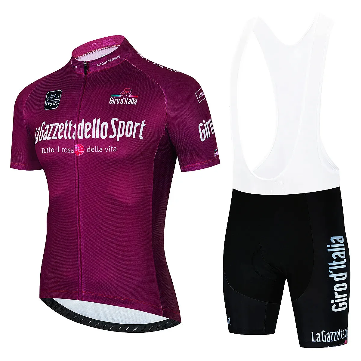 Tour Of Italy Bicycle Clothes Cycling Jersey Set Summer Road Bike Short Sleeve Cycling Clothing Men Mtb Jersey Set Sport Wear