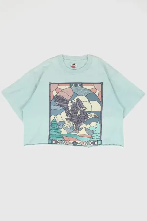Vintage Cropped Eagle Tee