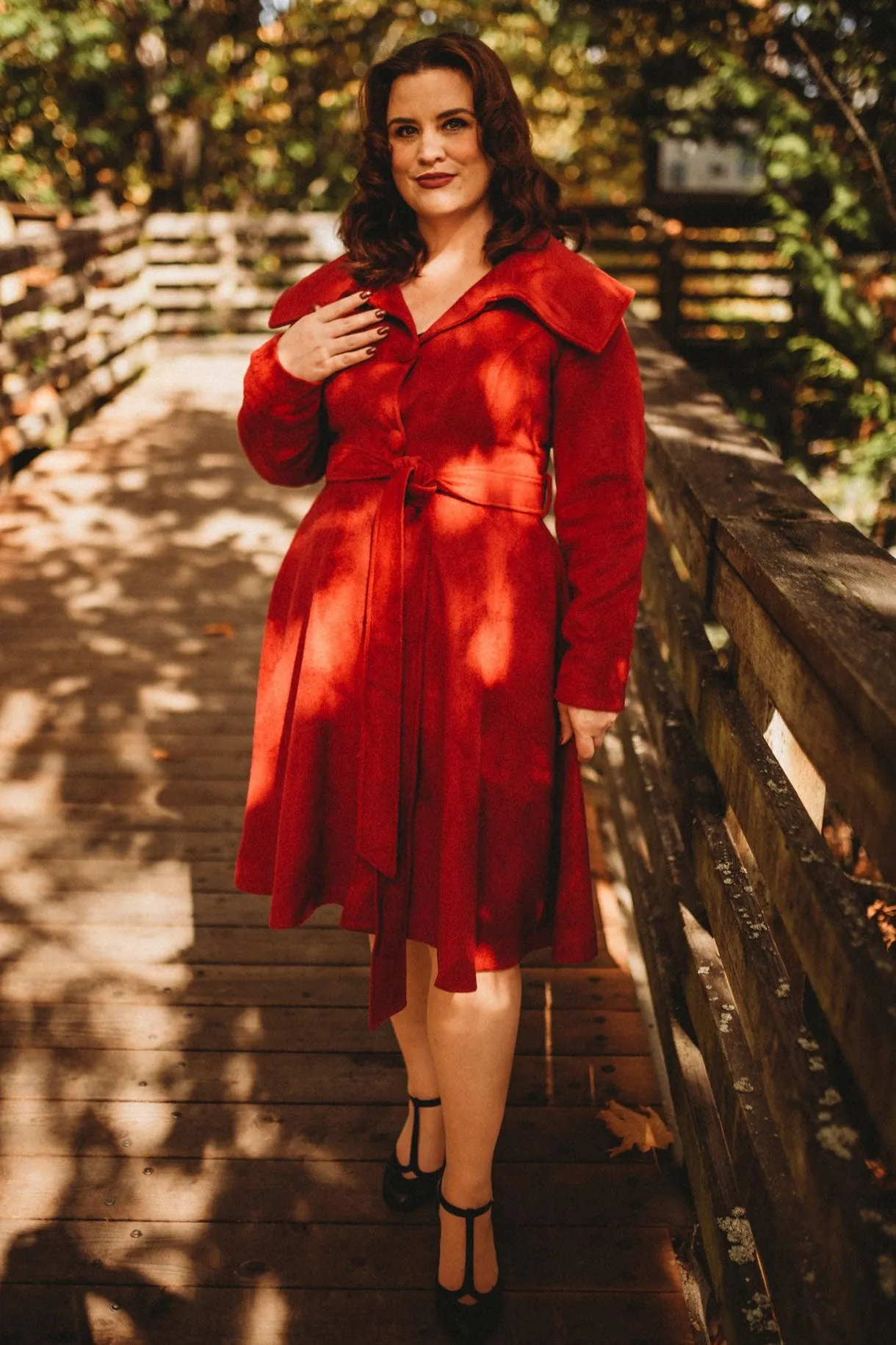 Winter Princess Wool Coat Women 3223
