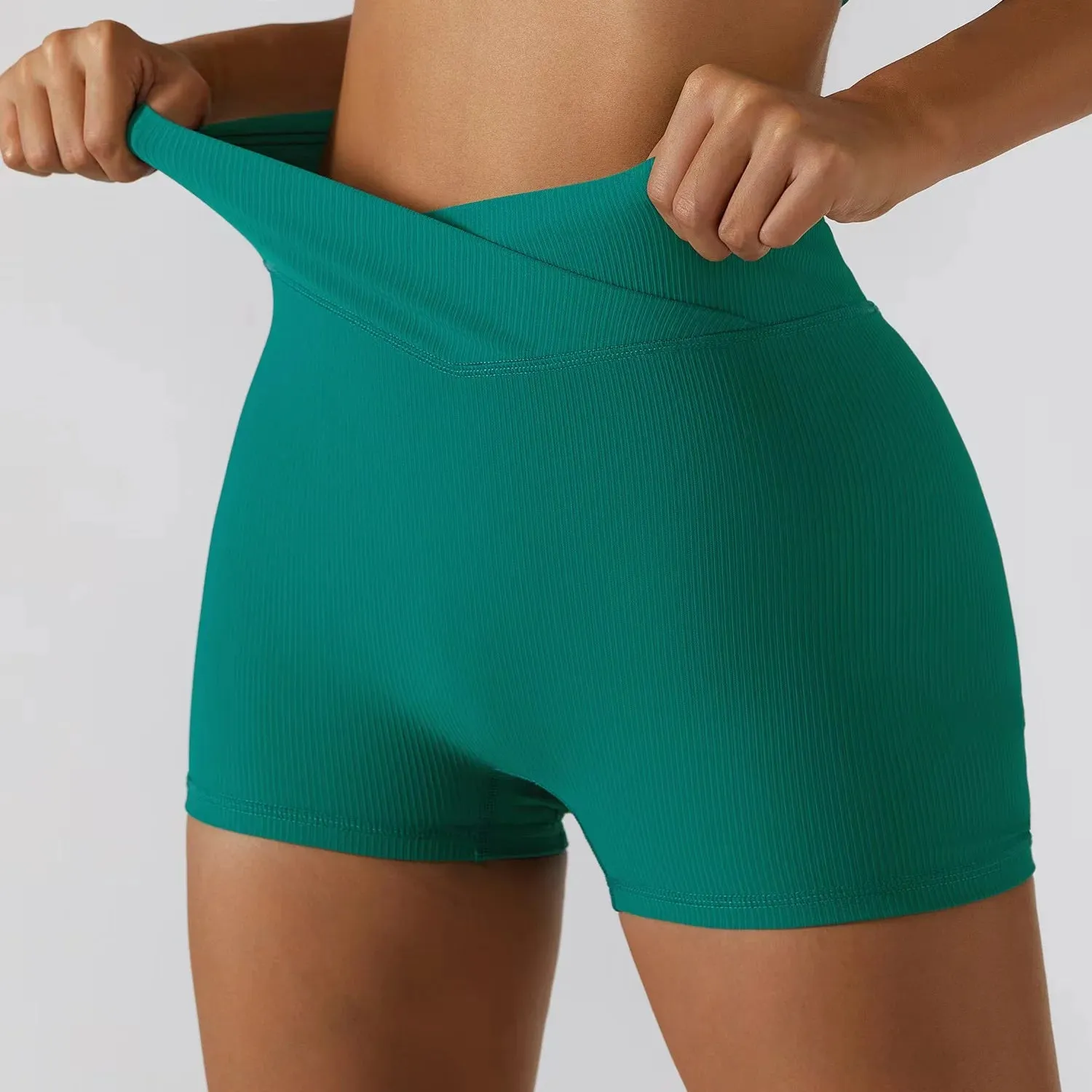 Women 4-piece Yoga Set High quality Sexy Sports Bra Tank Top High Waist Tummy Control Shorts  Leggings women workout sets