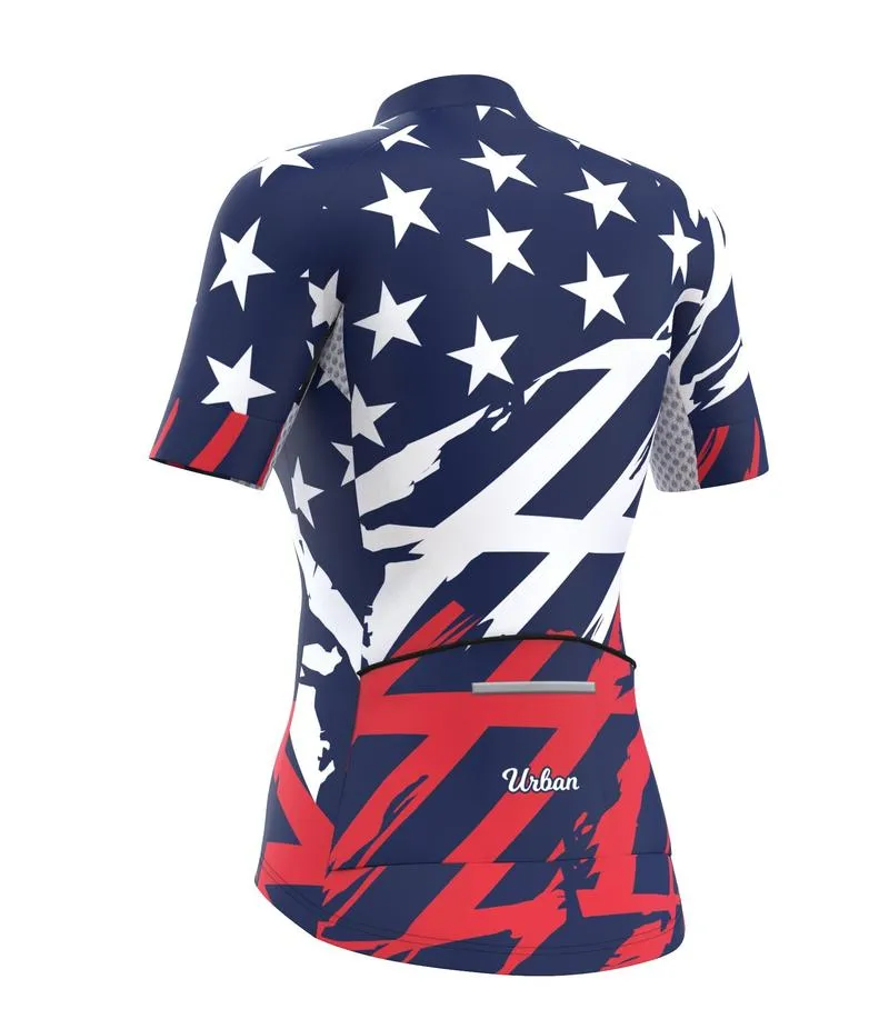 Women's All American Short Sleeve Jerseys / Bib Shorts