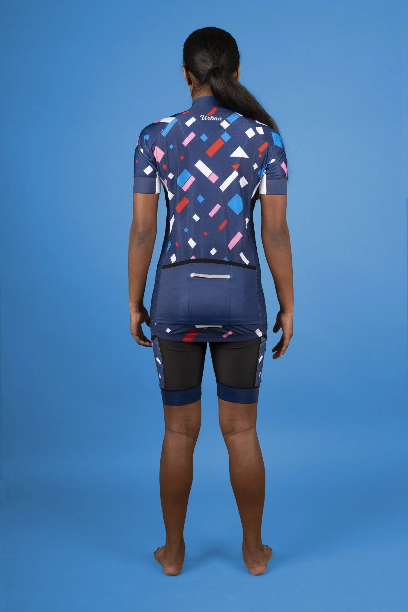 Women's Confetti Short Sleeve Jerseys / Bib Shorts