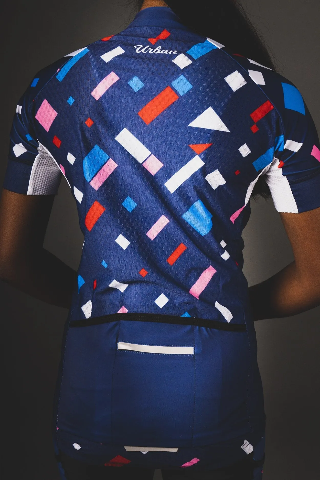 Women's Confetti Short Sleeve Jerseys / Bib Shorts