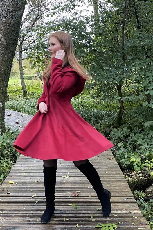 Women's Winter Single breasted wool Coat 3231