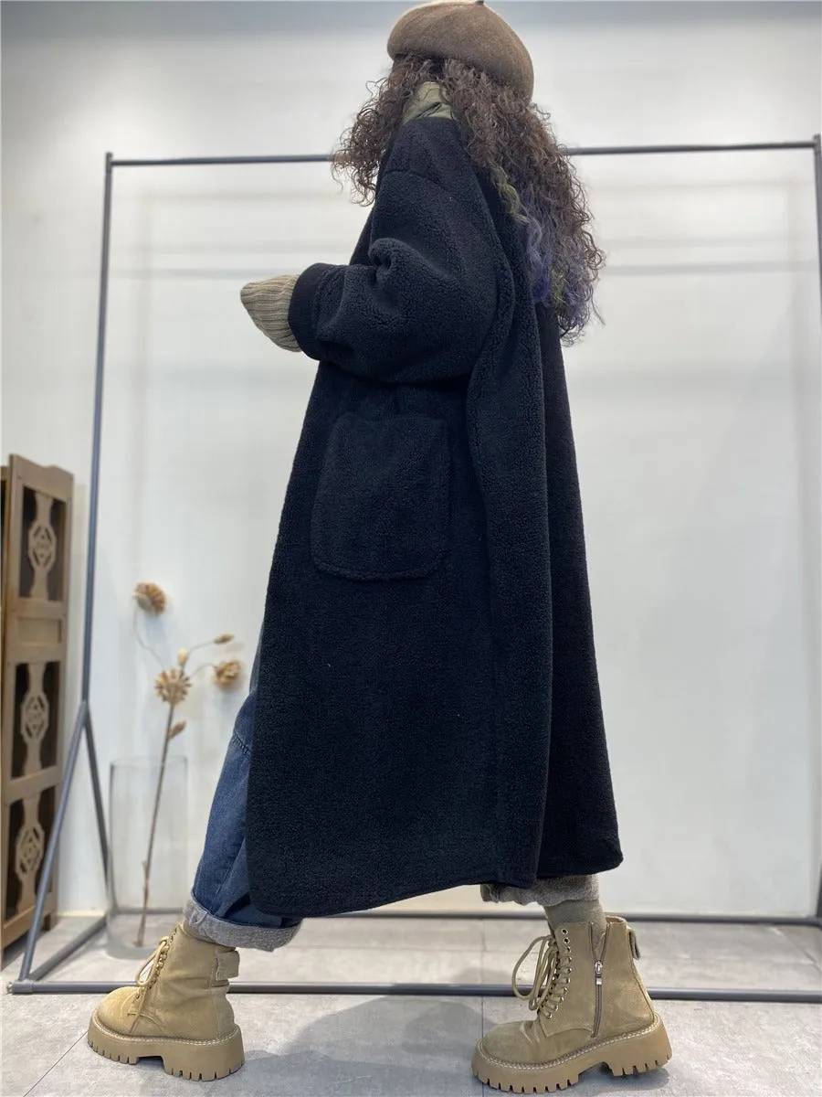 Women's Wool Coats wool coat Single-breasted coat